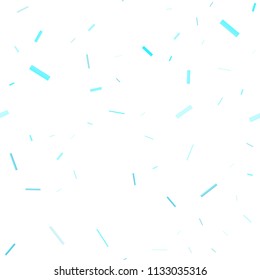 Light BLUE vector seamless cover in polygonal style. Glitter abstract illustration with rectangular shapes. Best design for your ad, poster, banner.