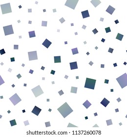 Light BLUE vector seamless cover in polygonal style. Illustration with set of colorful rectangles. Pattern for busines ad, booklets, leaflets
