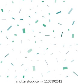 Light BLUE vector seamless cover in polygonal style. Modern abstract illustration with colorful rectangles. Modern template for your landing page.
