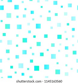 Light BLUE vector seamless cover in polygonal style. Illustration with set of colorful rectangles. Pattern for busines ad, booklets, leaflets