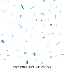 Light BLUE vector seamless cover in polygonal style. Abstract gradient illustration with rectangles. Modern template for your landing page.