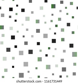 Light BLUE vector seamless cover in polygonal style. Abstract gradient illustration with rectangles. The template can be used as a background.