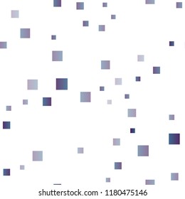 Light BLUE vector seamless cover in polygonal style. Glitter abstract illustration with rectangular shapes. Modern template for your landing page.