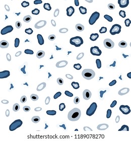 Light BLUE vector seamless cover with spots. Beautiful colored illustration with blurred circles in nature style. Trendy design for wallpaper, fabric makers.