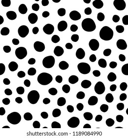 Light BLUE vector seamless cover with circles. Colorful illustration with blurred circles in nature style. Template for business cards, websites.