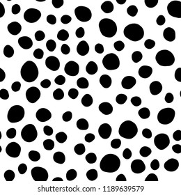 Light BLUE vector seamless cover with circles. Blurred bubbles on abstract backdrop with colorful gradient. Pattern for design of fabric, wallpapers.