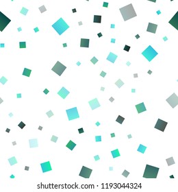 Light BLUE vector seamless cover in polygonal style. Modern abstract illustration with colorful rectangles. Pattern can be used for websites.