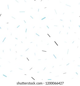 Light BLUE vector seamless cover with long lines. Lines on blurred abstract background with gradient. The pattern can be used for busines ad, booklets, leaflets