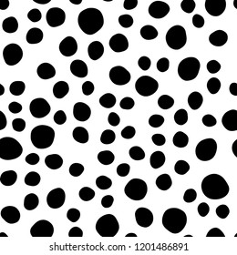 Light BLUE vector seamless cover with circles. Glitter abstract illustration with blurred drops of rain. Template for business cards, websites.