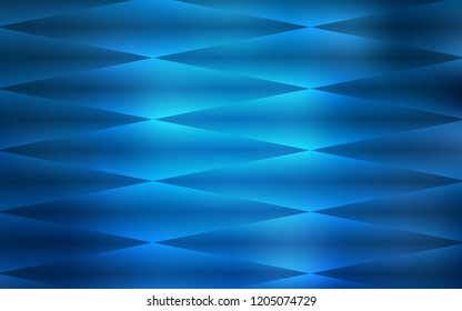 Light BLUE vector seamless cover in polygonal style. Modern abstract illustration with colorful rectangles. Design for textile, fabric, wallpapers.