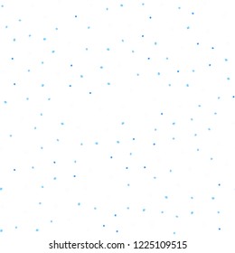 Light BLUE vector seamless cover with spots. Beautiful colored illustration with blurred circles in nature style. Pattern for design of fabric, wallpapers.