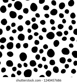 Light BLUE vector seamless cover with circles. Colorful illustration with blurred circles in nature style. Pattern for design of window blinds, curtains.