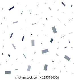 Light BLUE vector seamless cover in polygonal style. Abstract gradient illustration with rectangles. Pattern for busines ad, booklets, leaflets