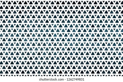 Light BLUE vector seamless cover in polygonal style. Modern abstract illustration with colorful triangles. Template for business cards, websites.
