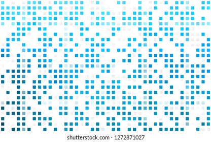 Light BLUE vector seamless cover in polygonal style. Abstract gradient illustration with rectangles. Trendy design for wallpaper, fabric makers.