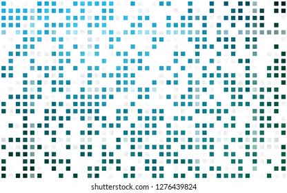 Light BLUE vector seamless cover in polygonal style. Modern abstract illustration with colorful rectangles. Design for textile, fabric, wallpapers.