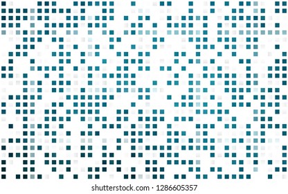 Light BLUE vector seamless cover in polygonal style. Rectangles on abstract background with colorful gradient. Trendy design for wallpaper, fabric makers.