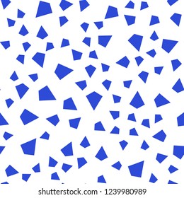 Light Blue vector seamless, isometric layout with lines, triangles. Decorative design in abstract style with triangles. Design for textile, fabric, wallpapers.