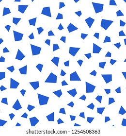 Light BLUE vector seamless, isometric backdrop with lines, triangles. Glitter abstract illustration with triangular shapes. Pattern for design of fabric, wallpapers.