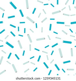 Light BLUE vector seamless, isometric pattern with sharp lines. Modern geometrical abstract illustration with Lines. Pattern for trendy fabric, wallpapers.