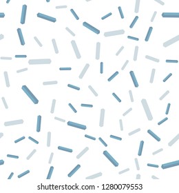 Light BLUE vector seamless, isometric template with repeated sticks. Colorful shining illustration with lines on abstract template. Pattern for trendy fabric, wallpapers.