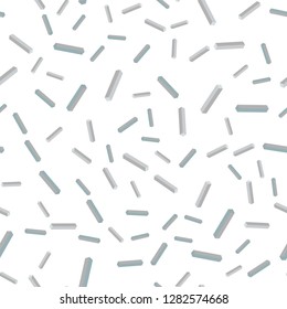 Light BLUE vector seamless, isometric background with straight lines. Glitter abstract illustration with colorful sticks. Design for textile, fabric, wallpapers.