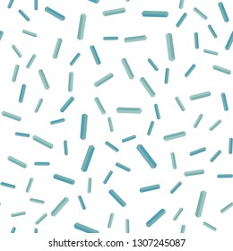 Light BLUE vector seamless, isometric background with straight lines. Blurred decorative design in simple style with lines. Texture for window blinds, curtains.