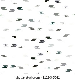 Light BLUE vector seamless layout with flat lines. Shining colored illustration with narrow lines. Best design for your ad, poster, banner.