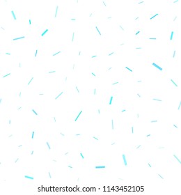 Light BLUE vector seamless layout with flat lines. Shining colored illustration with narrow lines. Best design for your ad, poster, banner.