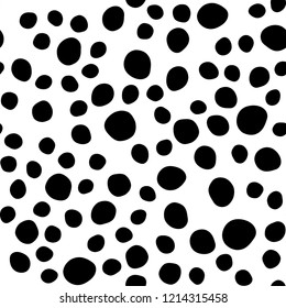 Light BLUE vector seamless layout with circle spots. Blurred bubbles on abstract backdrop with colorful gradient. Pattern for design of fabric, wallpapers.