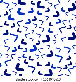 Light BLUE vector seamless  pattern with bubble shapes. Creative geometric illustration in marble style with gradient. Marble design for your web site.