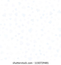 Light BLUE vector seamless pattern with sharp lines. Modern geometrical abstract illustration with Lines. Pattern for ads, posters, banners.