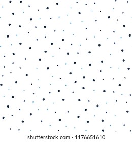 Light BLUE vector seamless pattern with spheres. Illustration with set of shining colorful abstract circles. Design for textile, fabric, wallpapers.