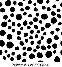 Light BLUE vector seamless pattern with spheres. Glitter abstract illustration with blurred drops of rain. Pattern for design of window blinds, curtains.