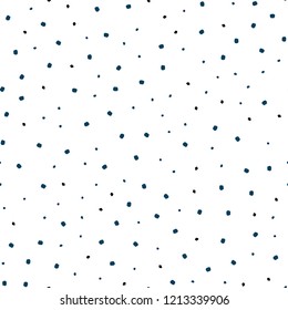 Light BLUE vector seamless pattern with spheres. Modern abstract illustration with colorful water drops. Design for textile, fabric, wallpapers.