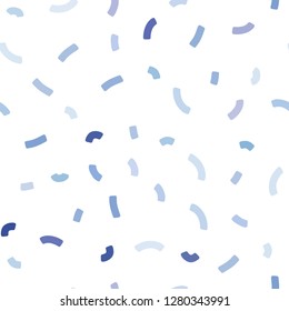 Light BLUE vector seamless pattern with bent lines. Creative geometric illustration in marble style with gradient. The elegant pattern for brand book.