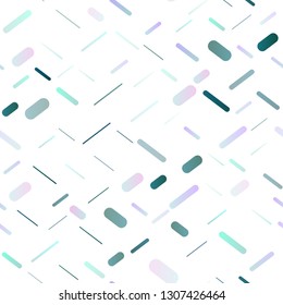 Light BLUE vector seamless pattern with narrow lines. Blurred decorative design in simple style with lines. The pattern can be used for websites.
