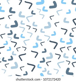 Light BLUE vector seamless  template with abstract circles. A sample with blurred bubble shapes. Textured wave pattern for backgrounds.