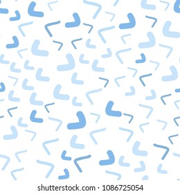 Light BLUE vector seamless  template with bubble shapes. Colorful illustration in abstract marble style with gradient. A completely new memphis design for your business.