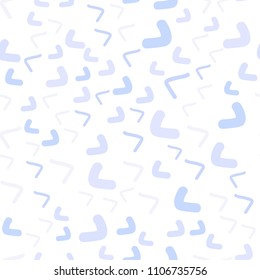 Light BLUE vector seamless  template with liquid shapes. Colorful abstract illustration with gradient lines. Marble design for your web site.