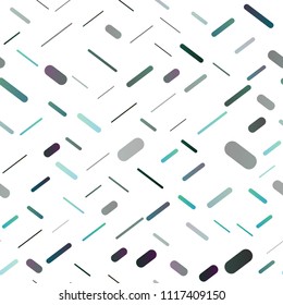 Light BLUE vector seamless template with repeated sticks. Blurred decorative design in simple style with lines. Smart design for your business advert.