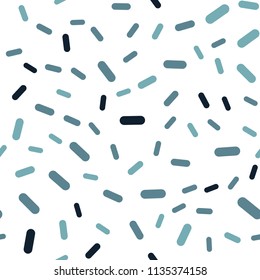 Light BLUE vector seamless template with repeated sticks. Modern geometrical abstract illustration with Lines. The pattern for ad, booklets, leaflets.