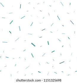 Light BLUE vector seamless template with repeated sticks. Modern geometrical abstract illustration with staves. Smart design for your business advert.
