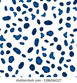 Light BLUE vector seamless template with circles. Illustration with set of shining colorful abstract circles. Pattern for trendy fabric, wallpapers.