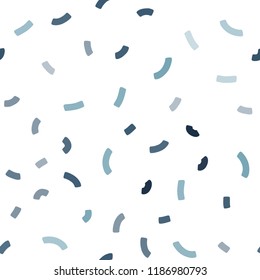 Light BLUE vector seamless template with bubble shapes. Colorful illustration in abstract marble style with gradient. Brand new design for your ads, poster, banner.