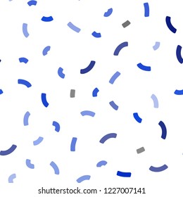Light BLUE vector seamless template with liquid shapes. Creative geometric illustration in marble style with gradient. The best blurred design for your business.