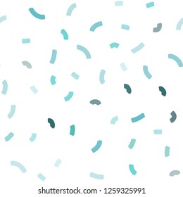 Light BLUE vector seamless template with abstract circles. Creative illustration in halftone marble style with gradient. The best blurred design for your business.
