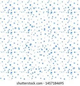 Light BLUE vector seamless template with circles. Illustration with blue colorful abstract circles. Pattern for design of fabric, wallpapers. eps 10