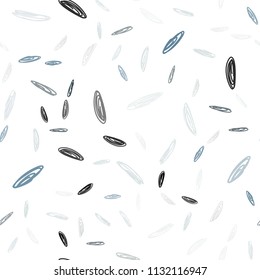 Light BLUE vector seamless texture with disks. Blurred bubbles on abstract background with colorful gradient. New design for ad, poster, banner of your website.