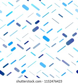 Light BLUE vector seamless texture with colored lines. Blurred decorative design in simple style with lines. The pattern can be used for websites.